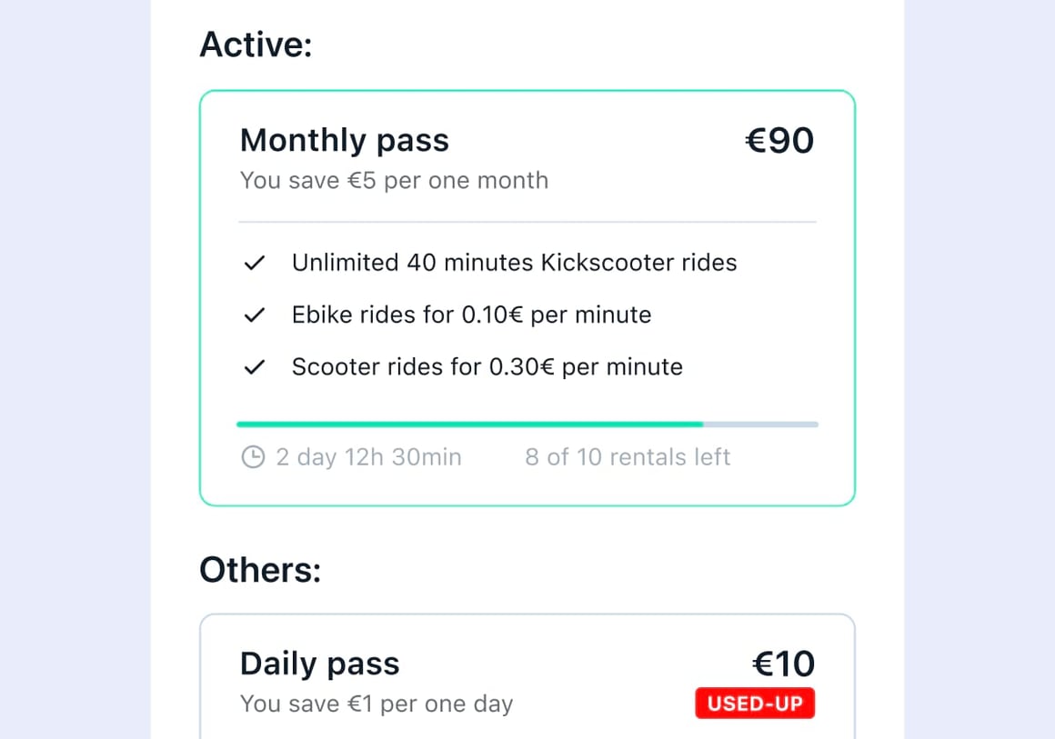 04 Optimized mobile app subscription display